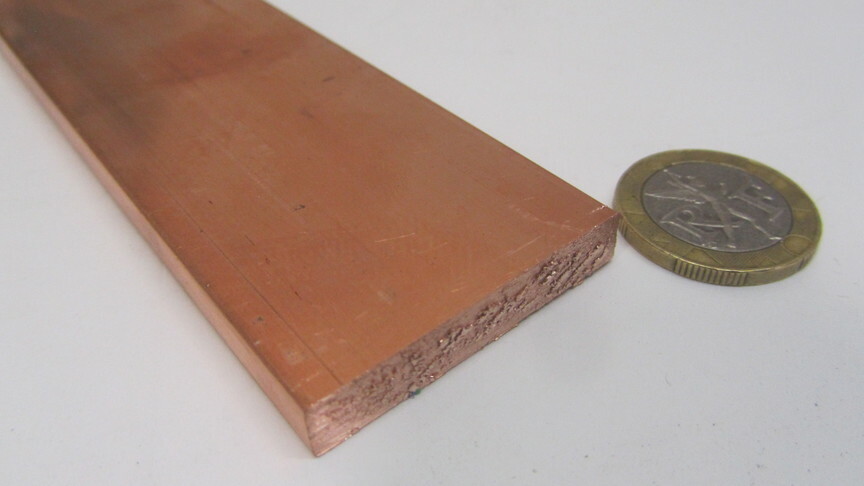 182 Copper Bar 1/4″ Thick x 1 1/2″ Wide x 3 Foot Length