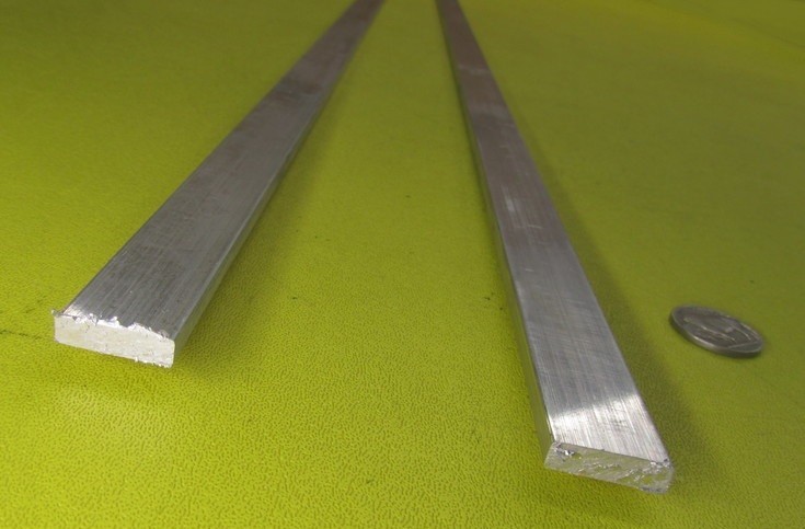 6061 T6511 Aluminum Bar, 3/16″ (.187″) Thick x 3/4 Wide x 60″ Length, 2 units