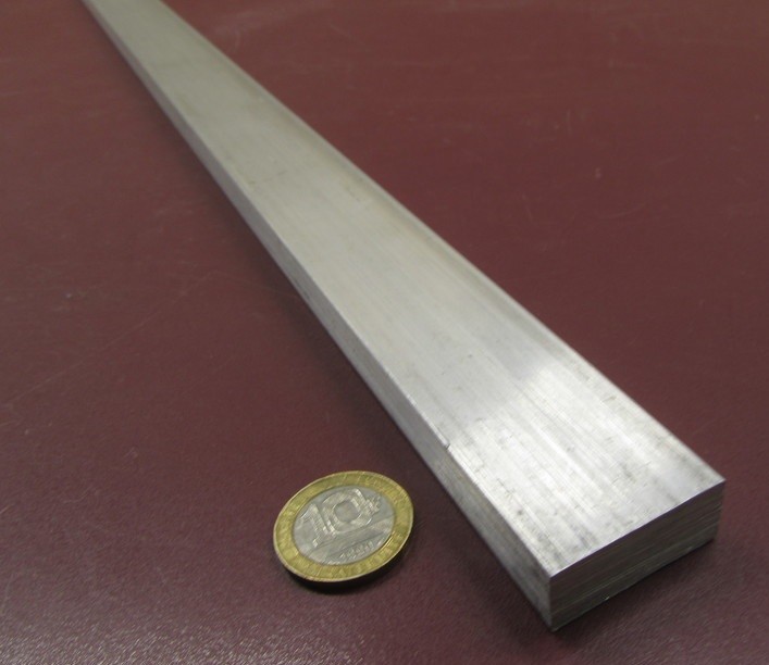 2024 T351 Aluminum Bar, 1/2″ (.500″) Thick x 1 1/4″ Wide x 36″ Length