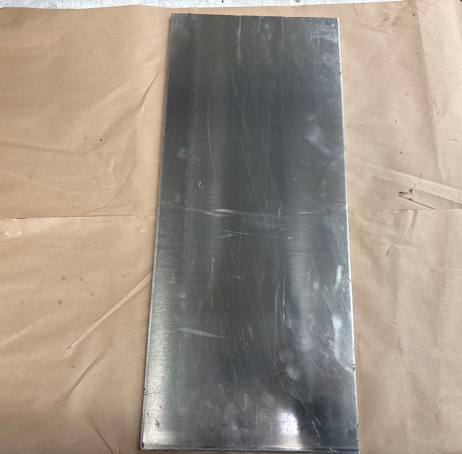 5052-H32 Aluminum Plate 1/4” x 9” x 21-1/2”