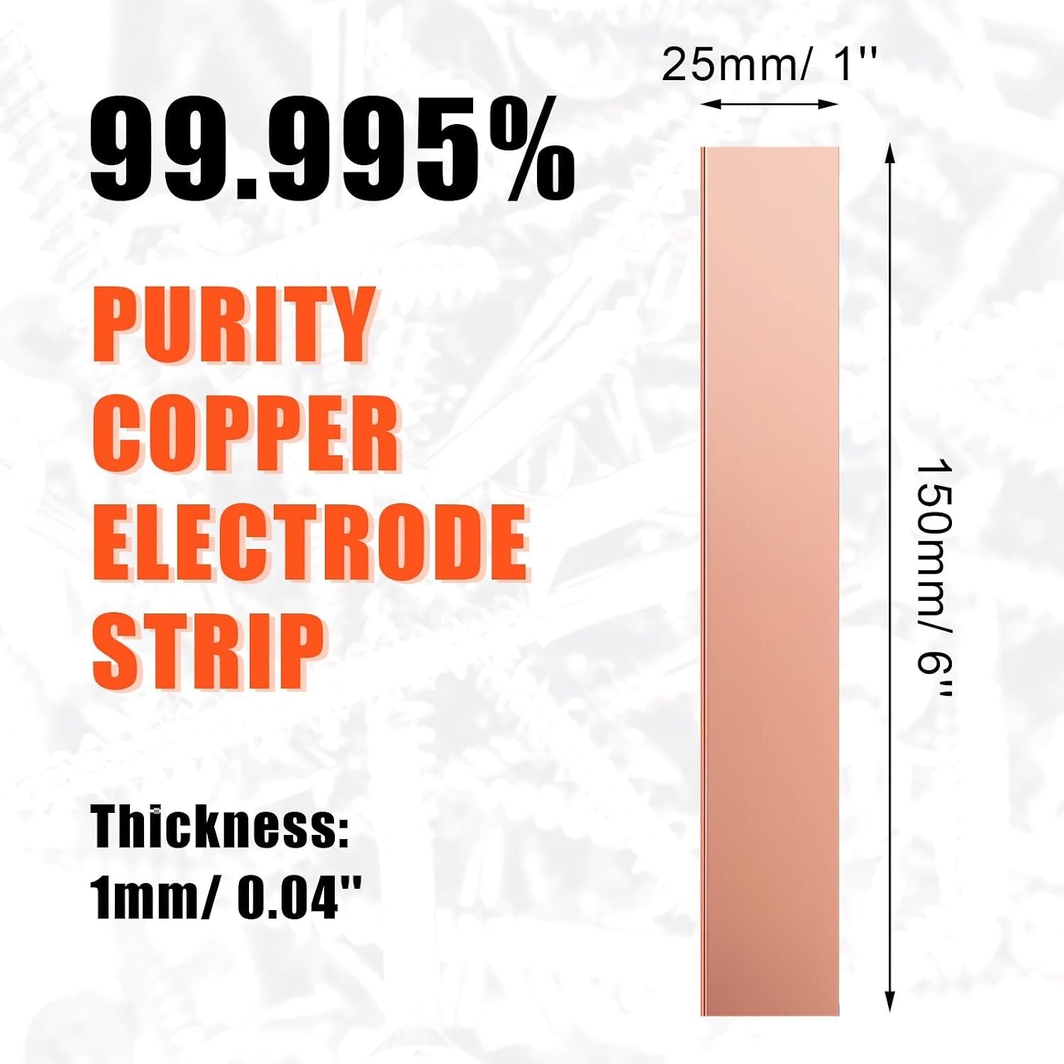 10 Pack Pure Copper Anode Sheet 99.995% Pure for Plating and Electroplating, …