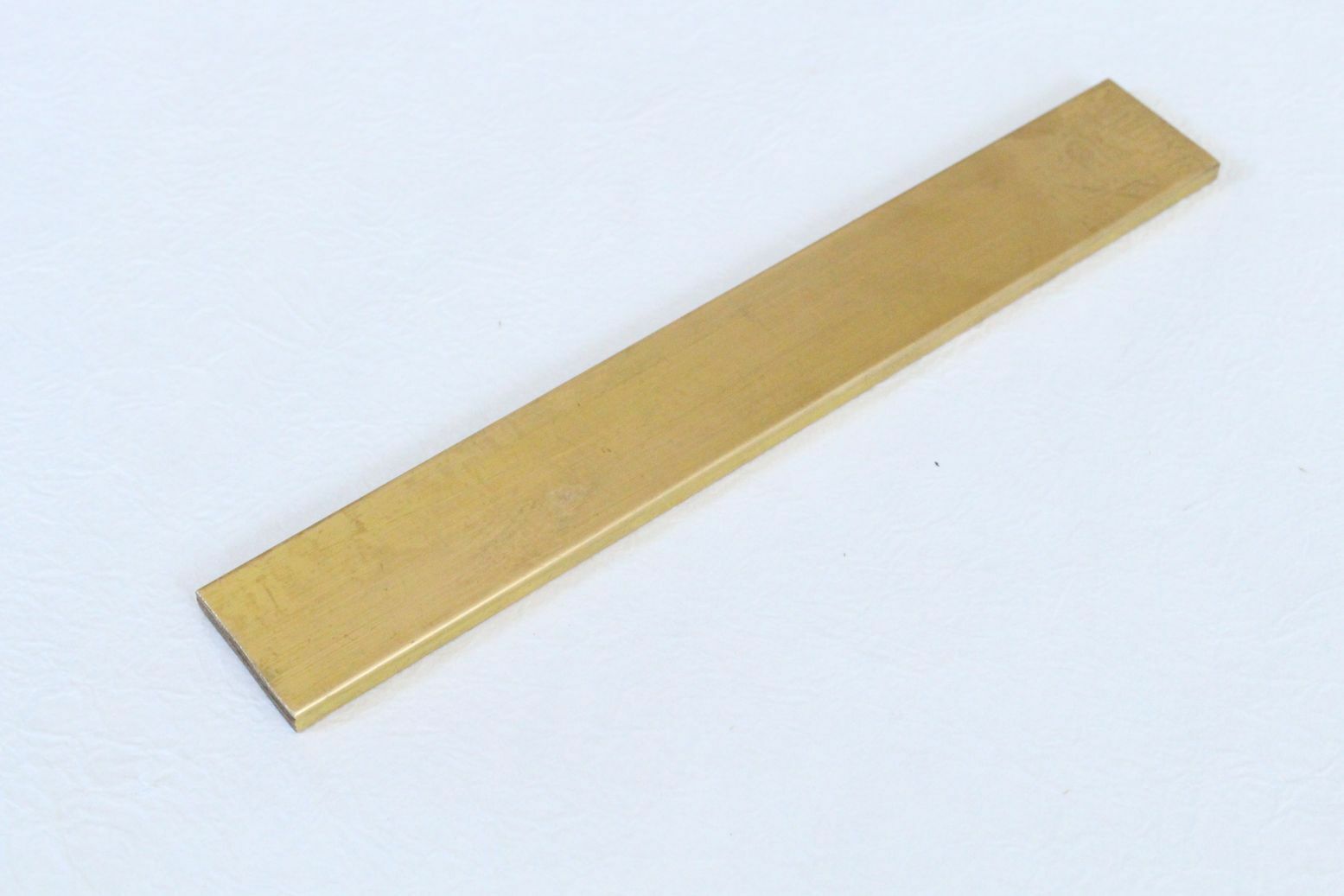 1/4″ x 2″ C360 BRASS FLAT BAR 12″ long Solid .25″ Plate Mill Stock DIY KNIFE