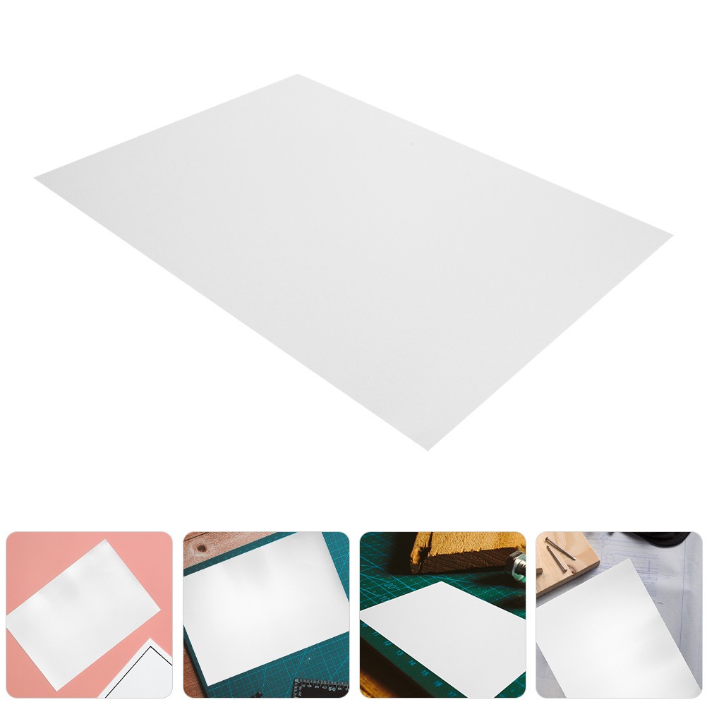 4Pcs Reusable Aluminum Sheet Plate for DIY Engraving Home Use Silver Color