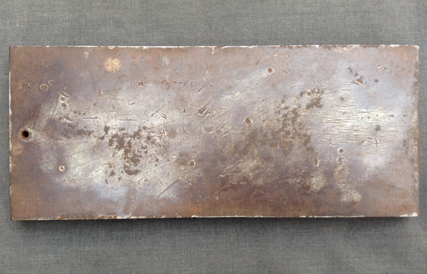 Work Bench Steel Plate / Anvil 12 x 24 And 4 x 9.5 – Lot Of 2