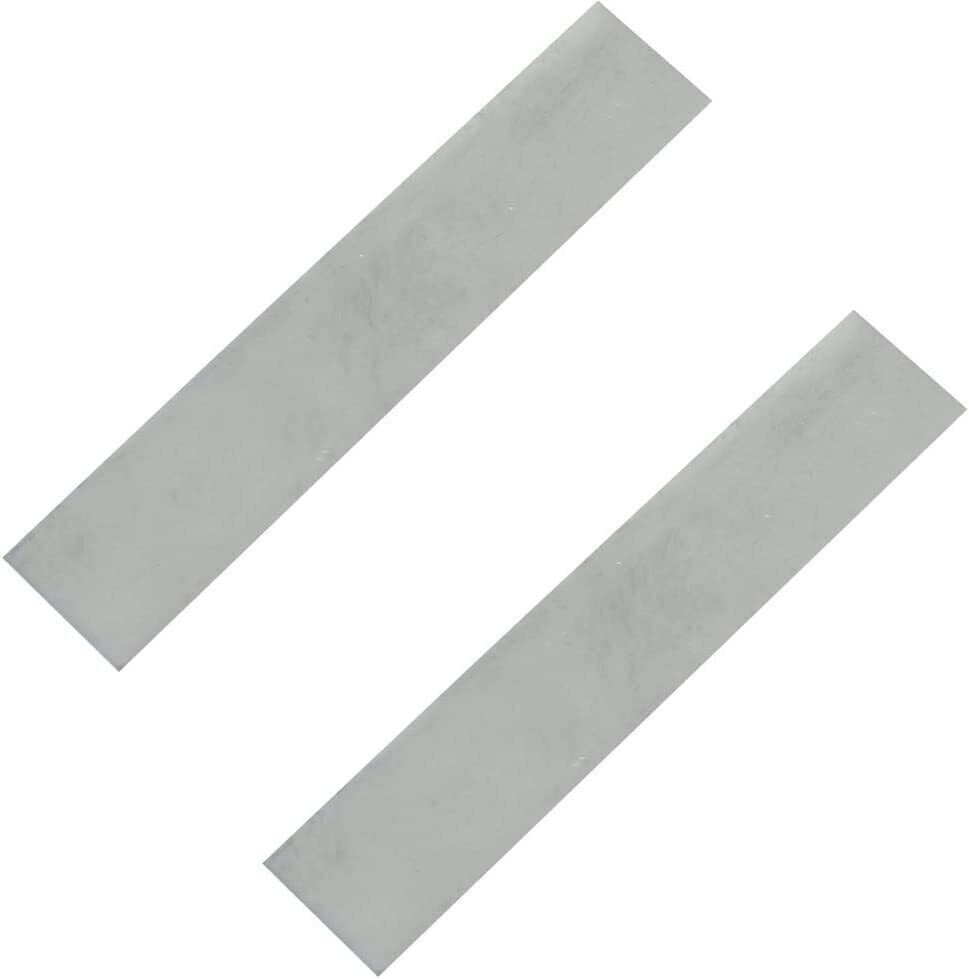 2 Pcs Pure Zinc Anode 6 X 1 X 0.04″ Pure Zinc Sheet Plating & Electroplating New