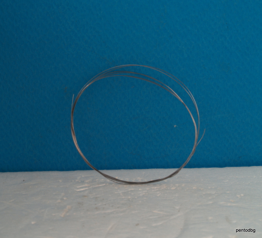 TANTALUM WIRE 2m~6,5 ft 0.250mm 0.01 in 30 AWG Ts-ANNEALED PLANSEE AUSTRIA
