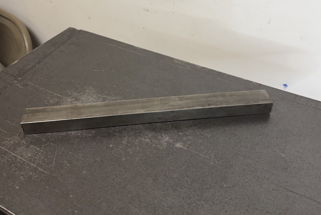 1018 Cold Drawn Steel Flat Bar – 3/4″ x 1″ x 12″ – Low Carbon CRS Stock