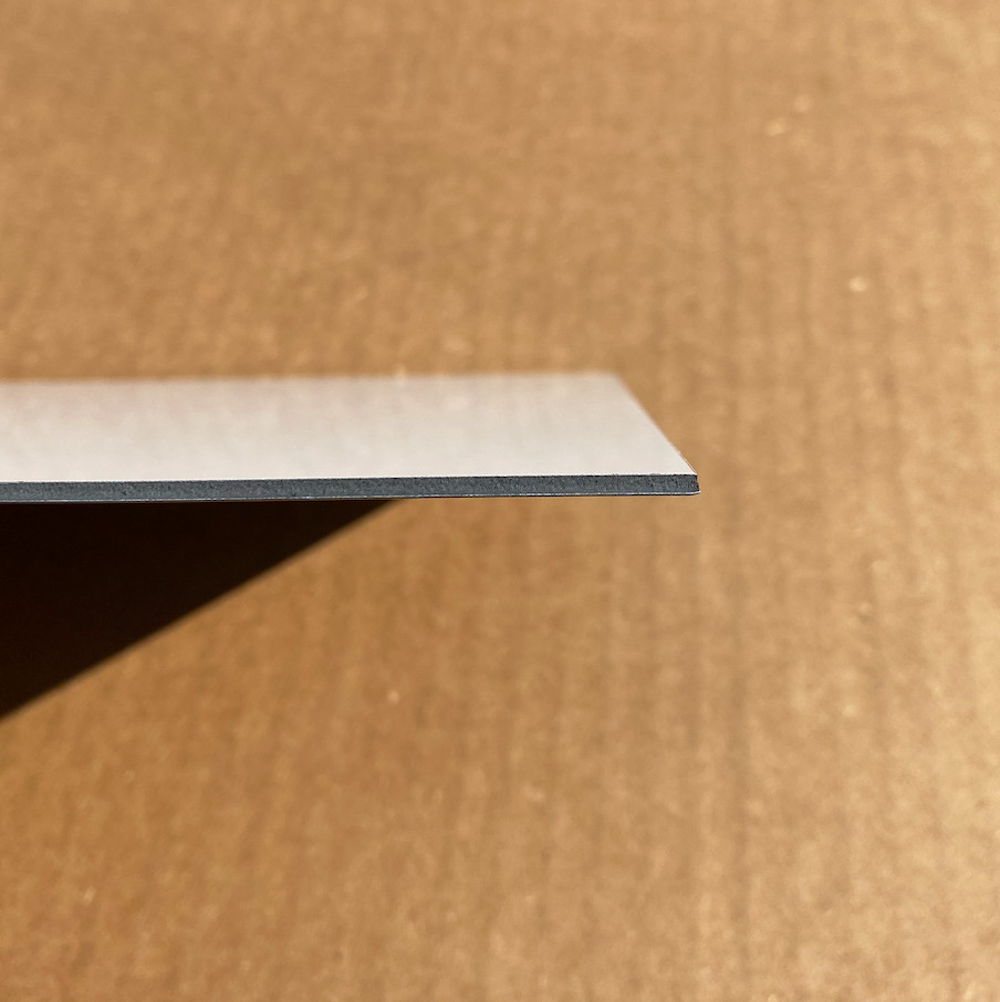 24″ x 48″ Aluminum Composite Sheet Gloss White .080″ (2mm) Panel ACP, ACM