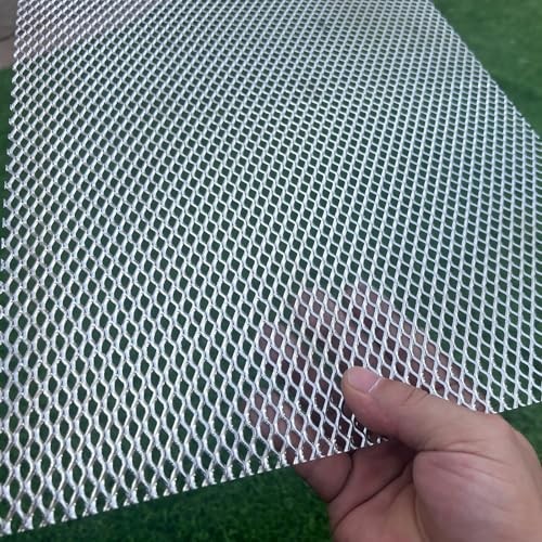 16″x12″ Stainless Steel Expanded Metal Sheet – 19 Gauge, 0.2″x0.4″ Holes, Grate