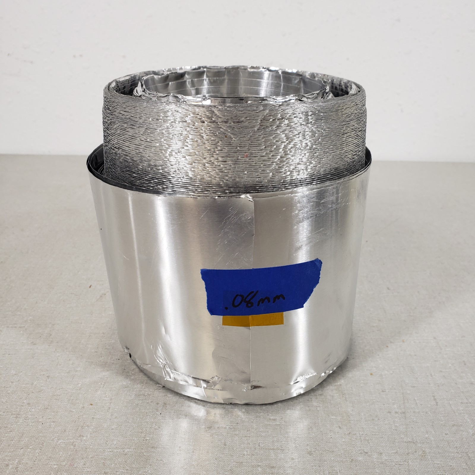 Steel Shim Stock Roll 4″ x 300′ 0.08mm Thick