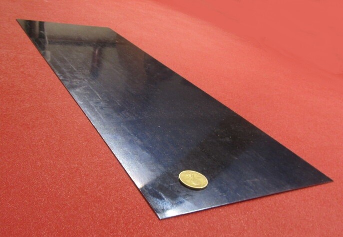 1095 Annealed Spring Steel Shim .035″ Thick x 8.0″ Width x 24″ Length