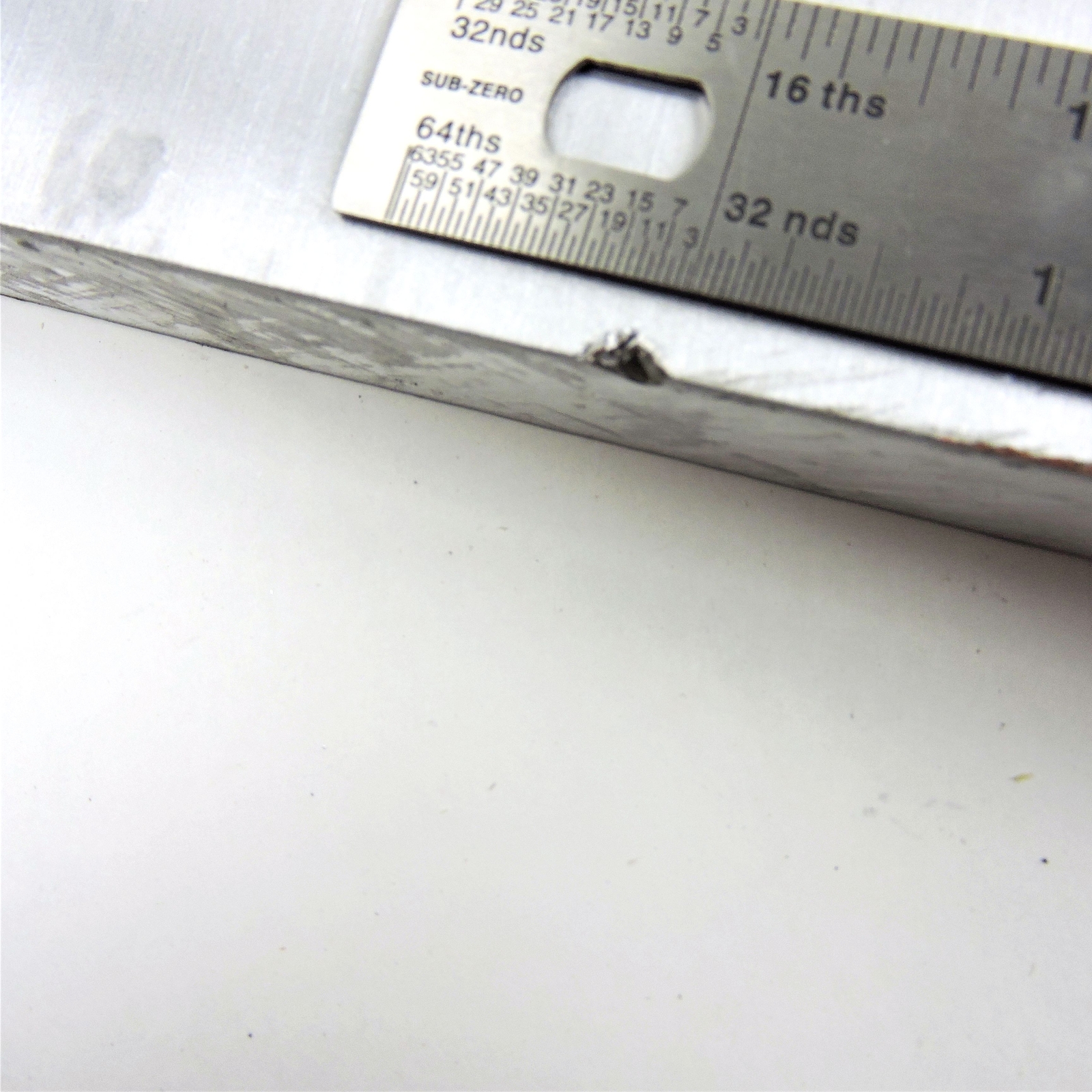 1.125″ thick 1 1/8 Aluminum 6061 PLATE 1.75″ x 20″ Long QTY 2 sku 335099*