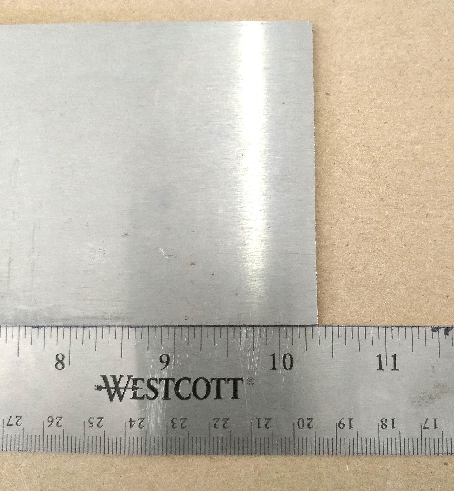 TOOL STEEL SHEET 5/64″ FLAT GROUND STEEL, LOT OF 4 VARIOUS LENGTH & WIDTH