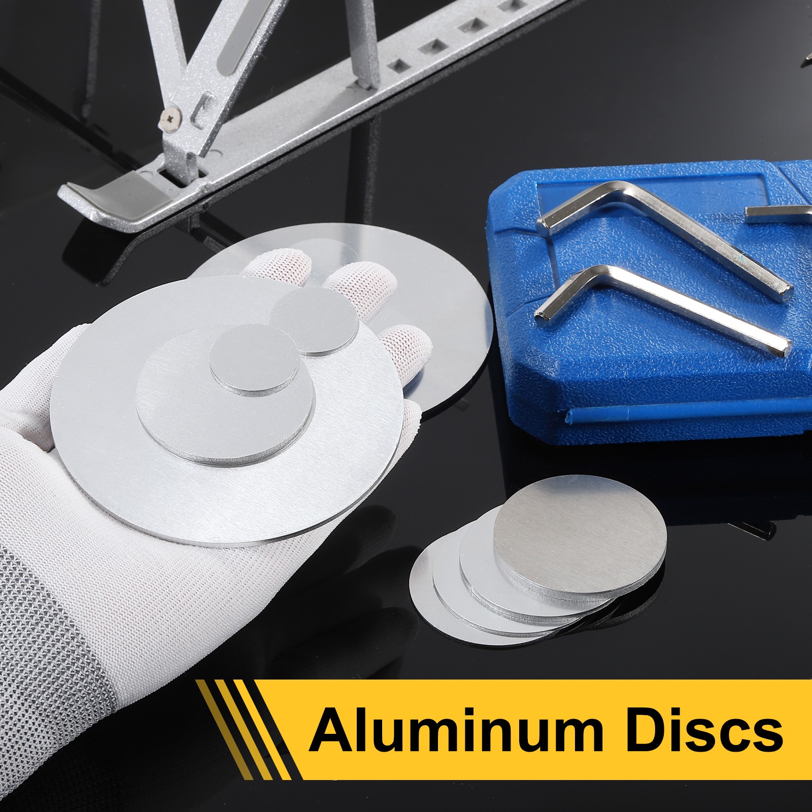 Aluminum Disc, 4″(100mm) Dia 0.1″(2.5mm) Thick Round 6061 Aluminum Sheets