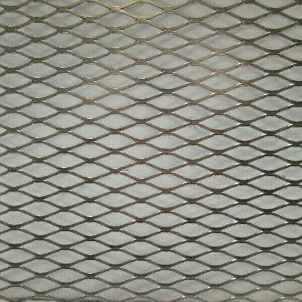 1/2-#16. 304 STAINLESS STEEL FLATTENED EXPANDED METAL 24″ X 24″