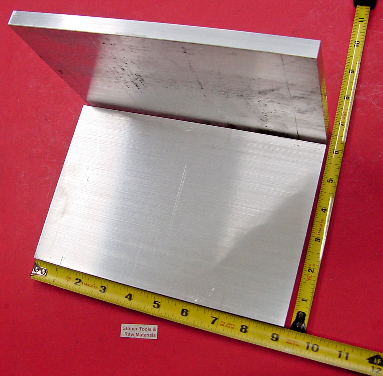 2 Pieces 1/2″ X 6″ ALUMINUM 6061 FLAT BAR 9″ long Solid T651 Extruded Mill Stock