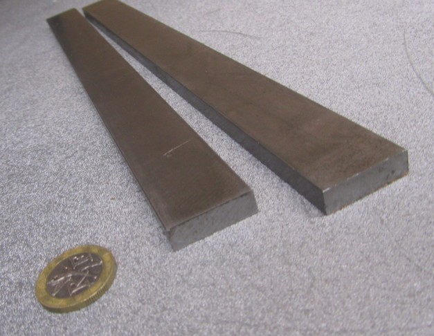 1018 Steel Bar, 5/16″ Thick x 1.0″ Wide x 12″ Length, 2 Pcs