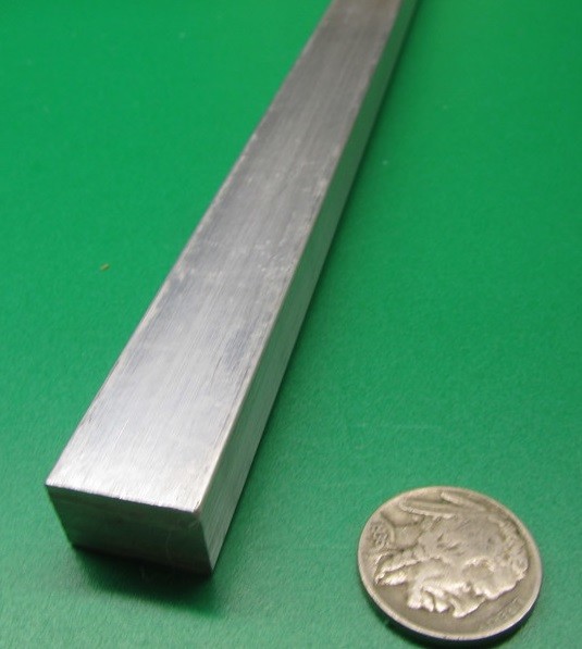 2024 T351 Aluminum Bar, 1/2″ (.500″) Thick x 3/4 Wide x 12″ Length