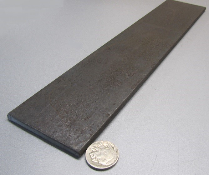 5160 Spring Steel (Knife, Blade) Bar .250″ (+/-.006″) Thick x 3.0″ Wide x 12″
