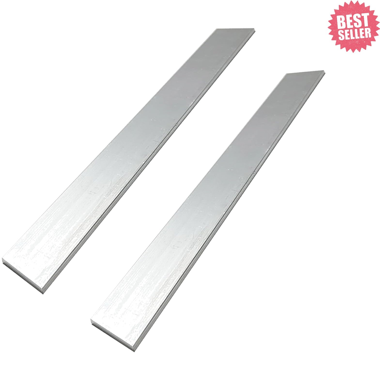 2 Pcs 1/8″ X 2″ Square Aluminum Flat BAR 12″ Long .6061 Aluminium, 3mm X 50mm…
