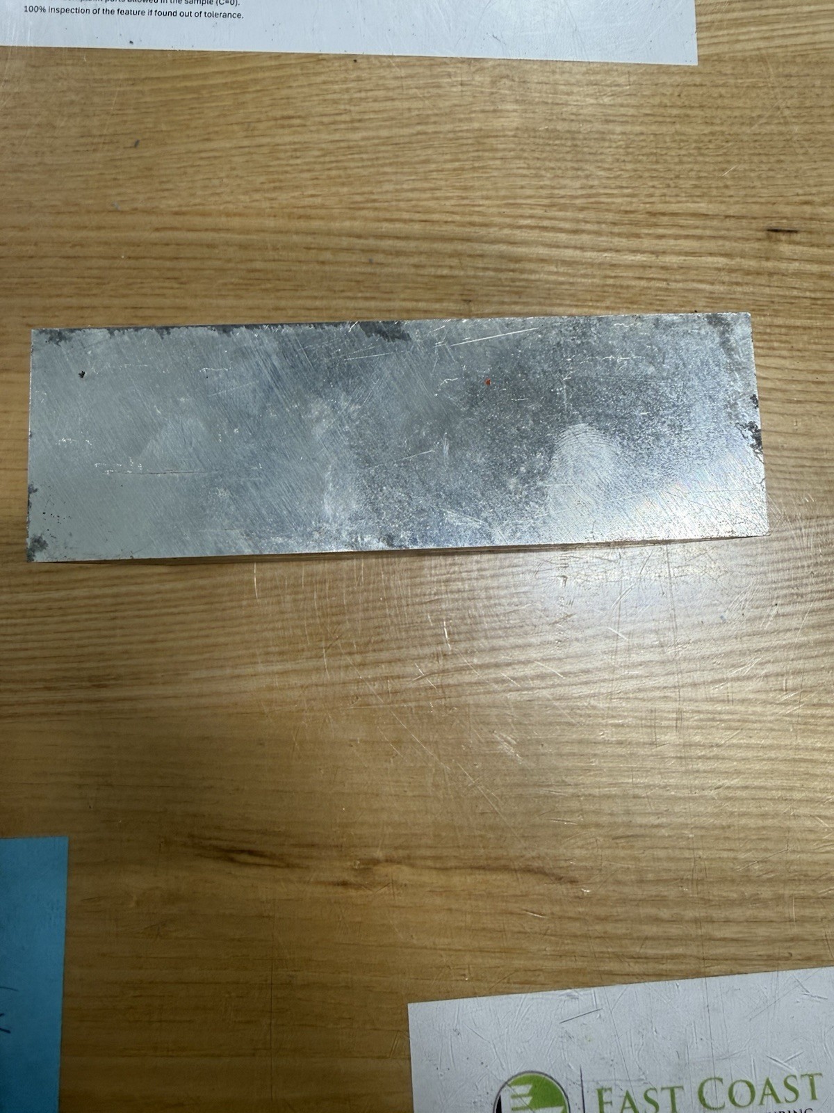 7075 Aluminum Billet Stock 4.7” X 3” x 1.5” Block