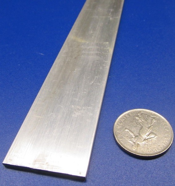 6061 T651 Aluminum Bar, 1/8″ (.125″) Thick x 1 1/2″ Wide x 36″ Length, 2 units