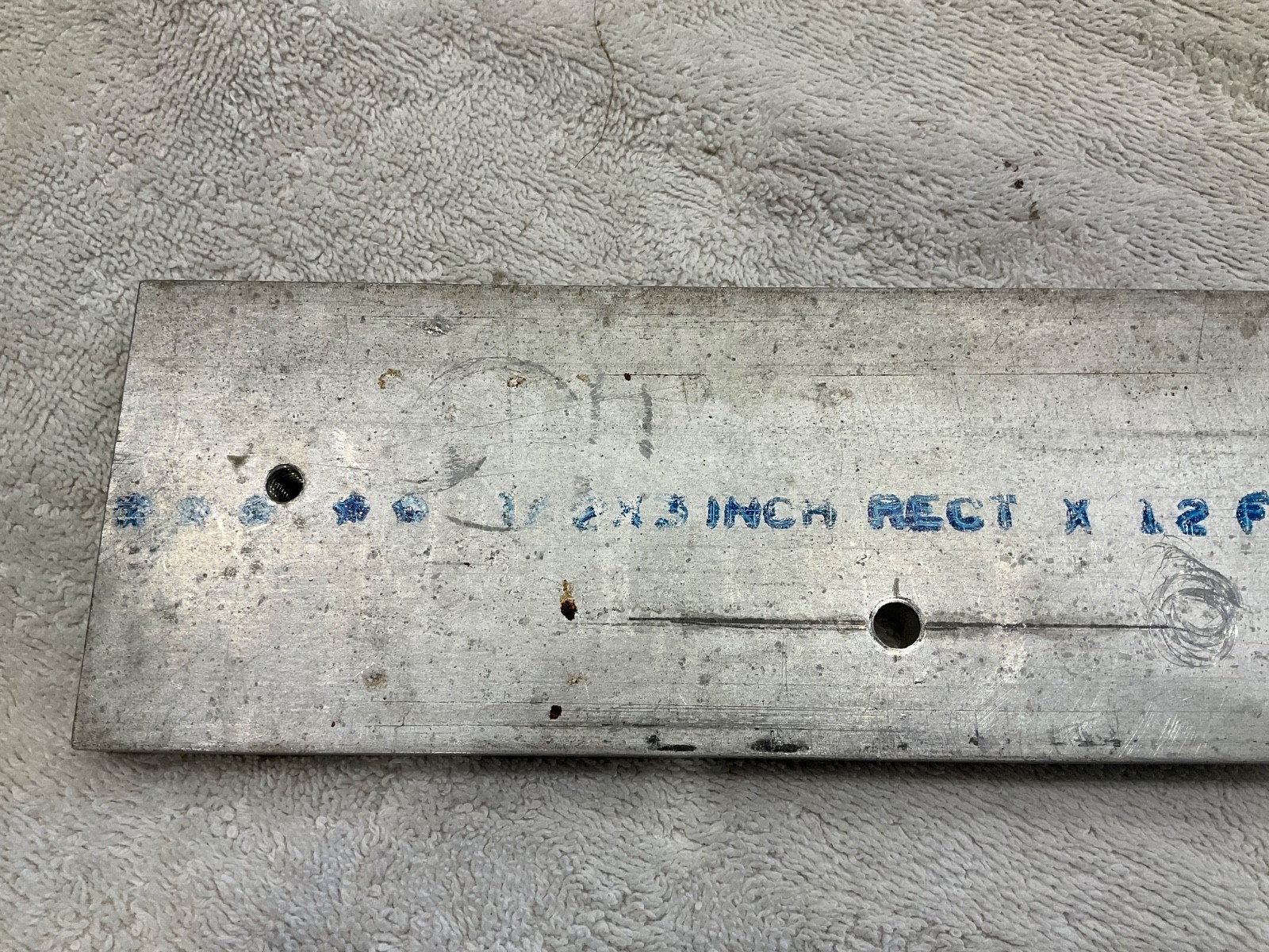 Aluminum Flat Bar Stock 1/2″ x 3″ x 22″ Solid Extruded Metal Plate Block USA