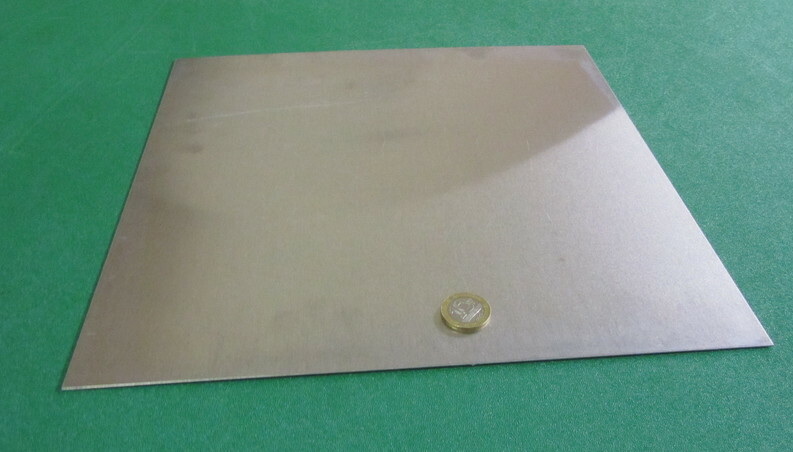 2024 Aluminum Sheet, T3, .040″ Thick x 12.0″ Width x 12.0″ Length