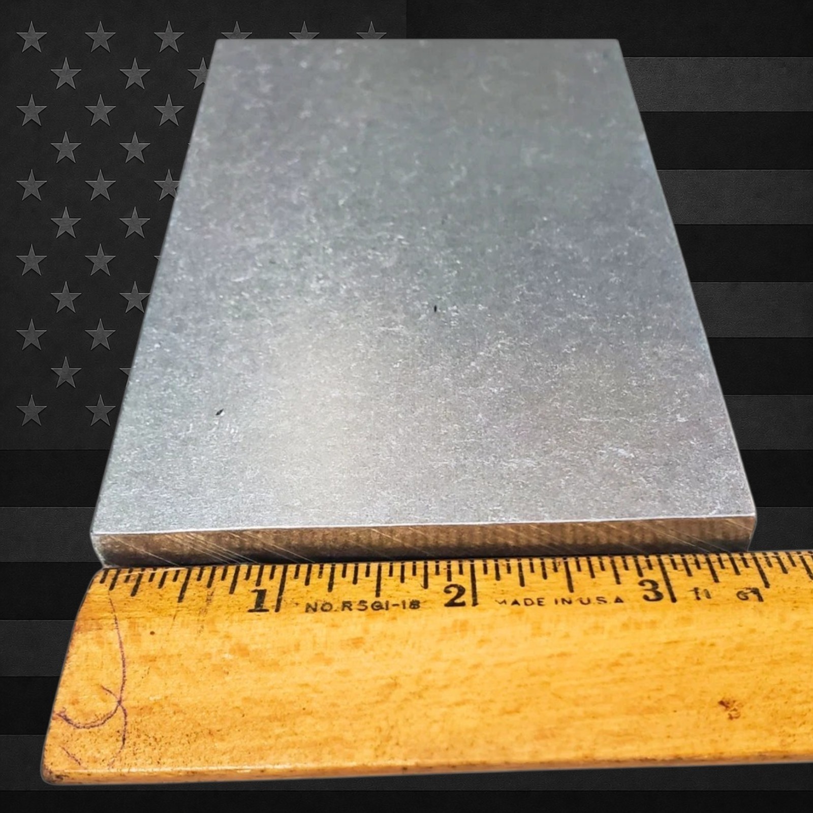 6061-T6 Aluminum Flat Bar Plate 3/8″ x 3-1/2″ x 7-3/4″ CNC Mill Block Remnant