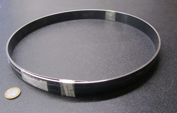 Blue Tempered Spring Steel Shim 0.025″ Thick x 1.00″ Width x 120″ Length