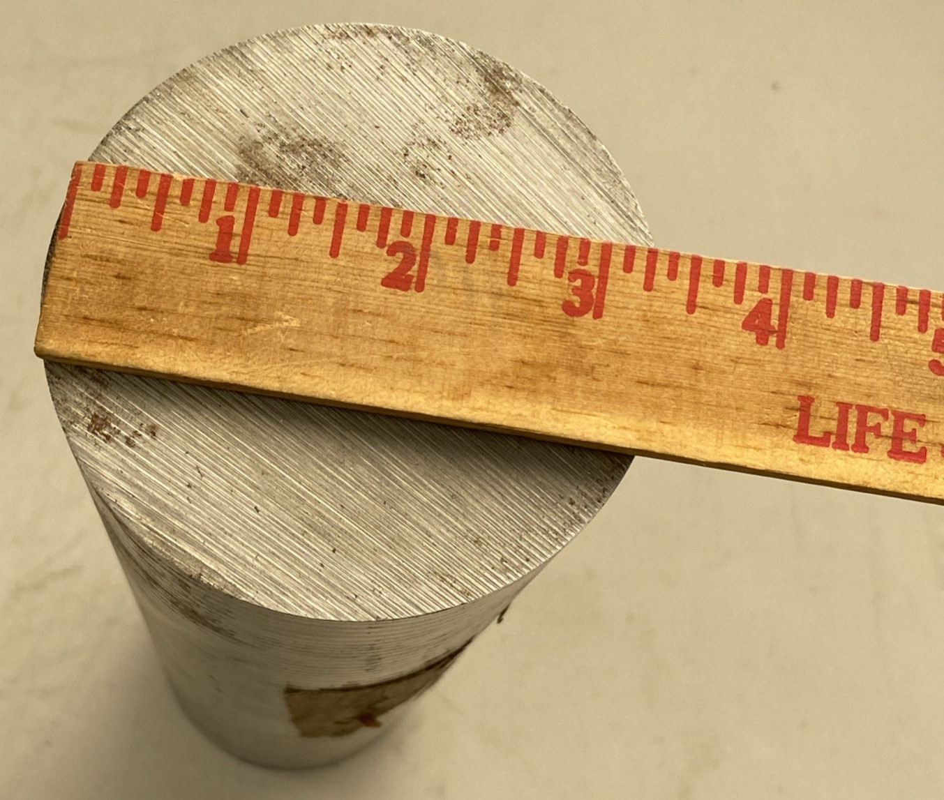 AIRDI 150 Tool Steel Round Bar 3.5″ Dia x ~15″ A2 D2 Class Lathe Stock Billet