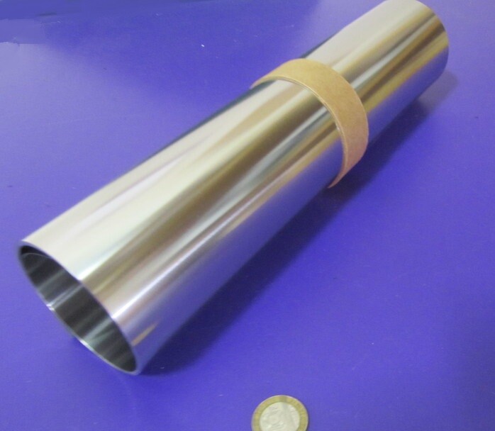18-8 Stainless Steel Sheet, Full Hard, .0005″ x 12″ x 50″