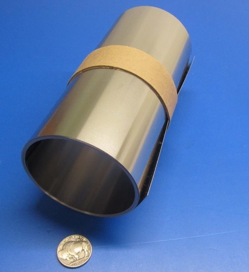 18-8 Stainless Steel Sheet, Full Hard, .007″ x 6.0″ x 100″