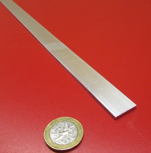 1100 Aluminum Bar Softened (O) .090″ Thick x 2.0″ Wide x 24″ Length, 2 pcs