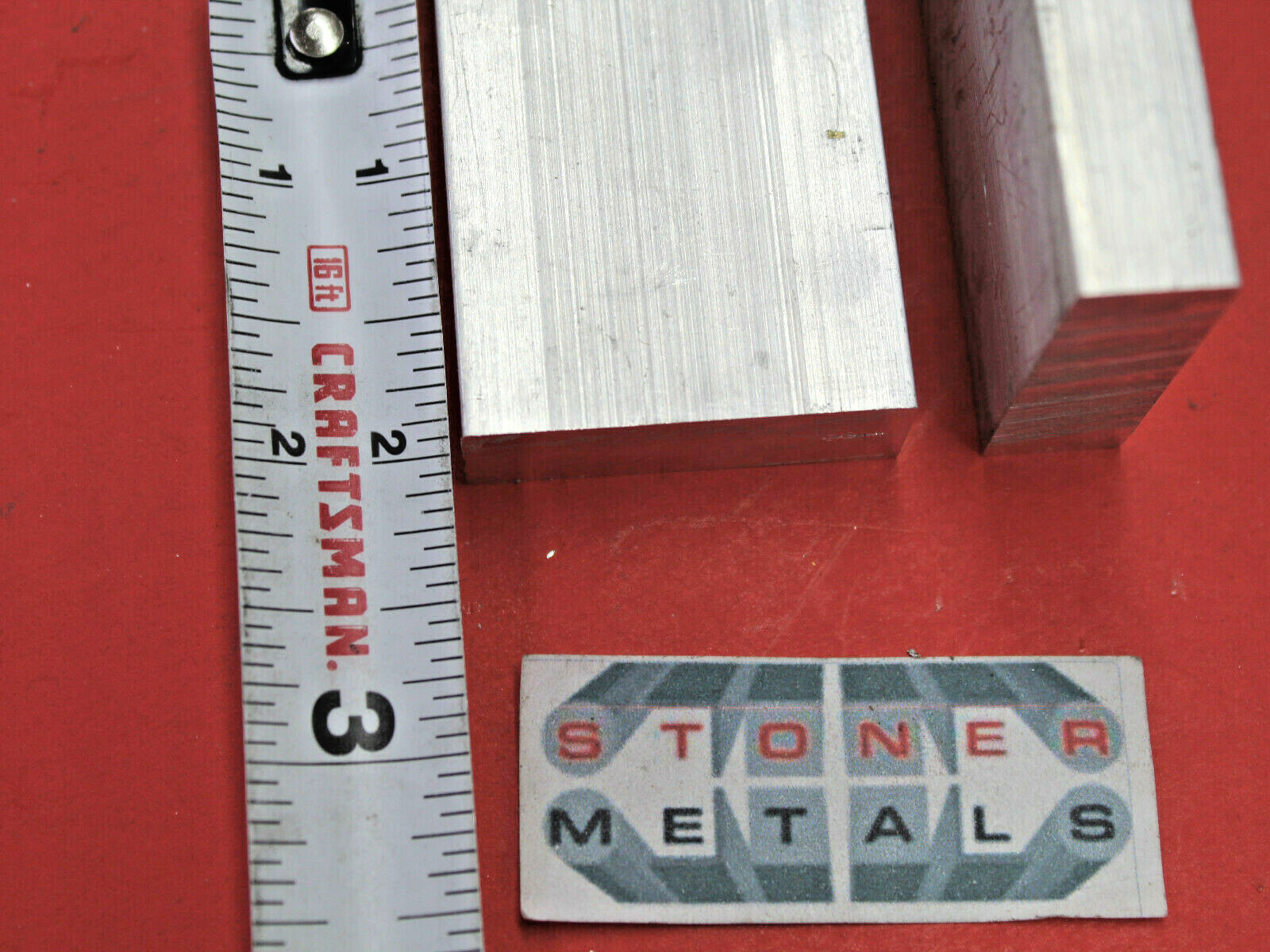 10 Pieces 1/2″ X 1-1/4″ ALUMINUM 6061 FLAT BAR 2″ long Extruded Mill Stock