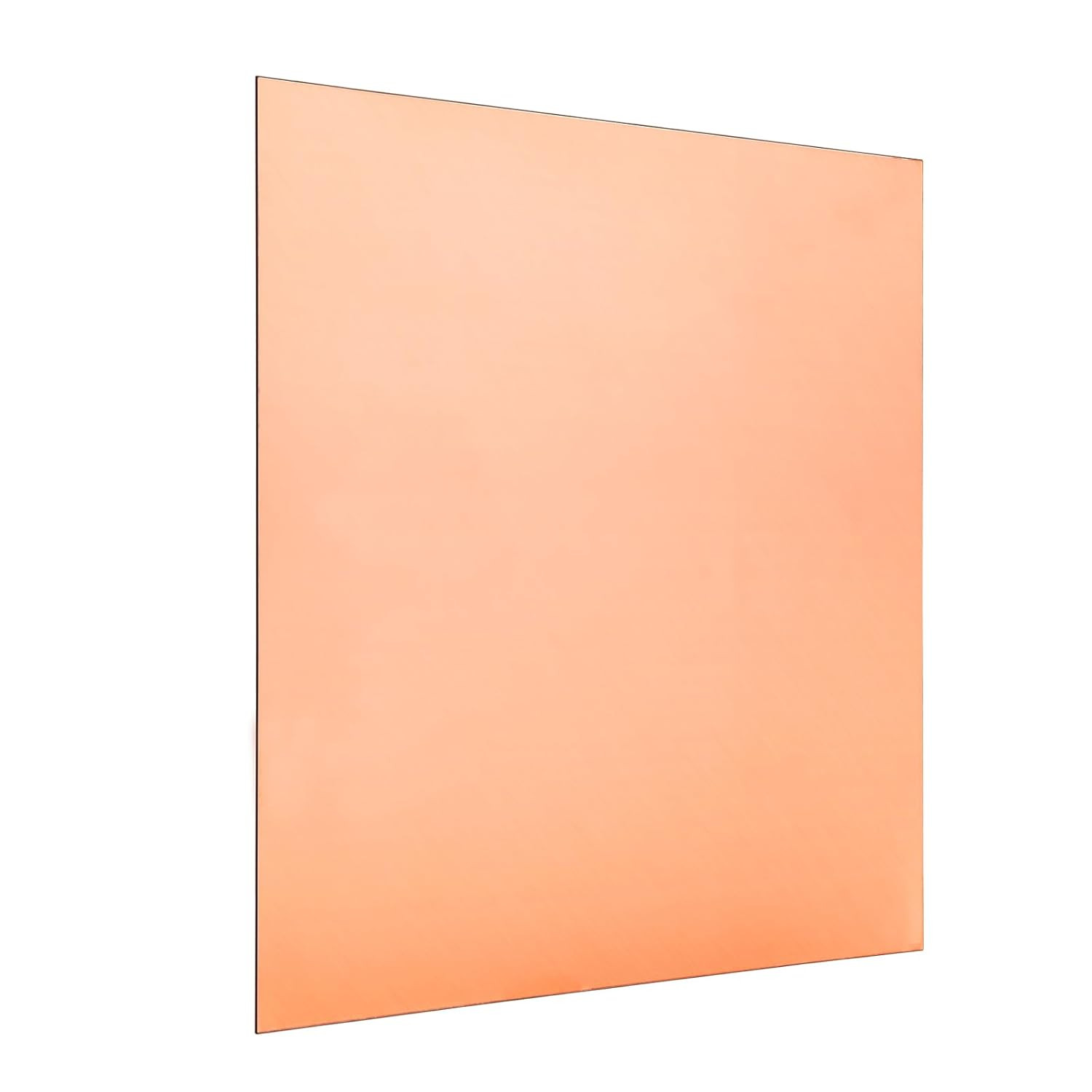 ZOFORTY Pure Copper Sheet 12 X 12 Inch 18 Gauge/1Mm Metal Copper Plate Film Atta