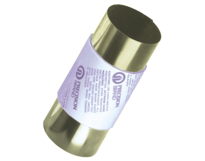 Precision Brand Brass Metric Shim Rolls 150mm x 2.5m .30 mm Gauge 17976 NEW USA