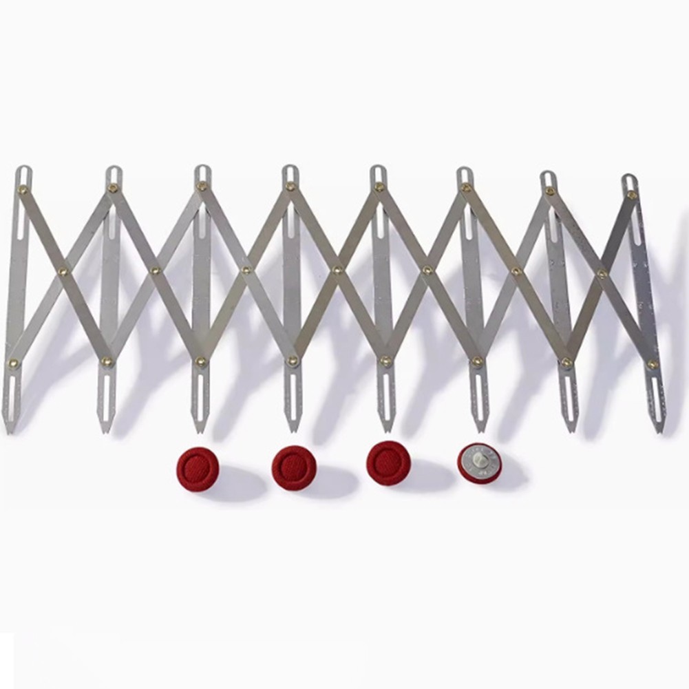 Craft Projects Buttonhole Spacer Adjustable Length Gauge Grommet Compatible Tool