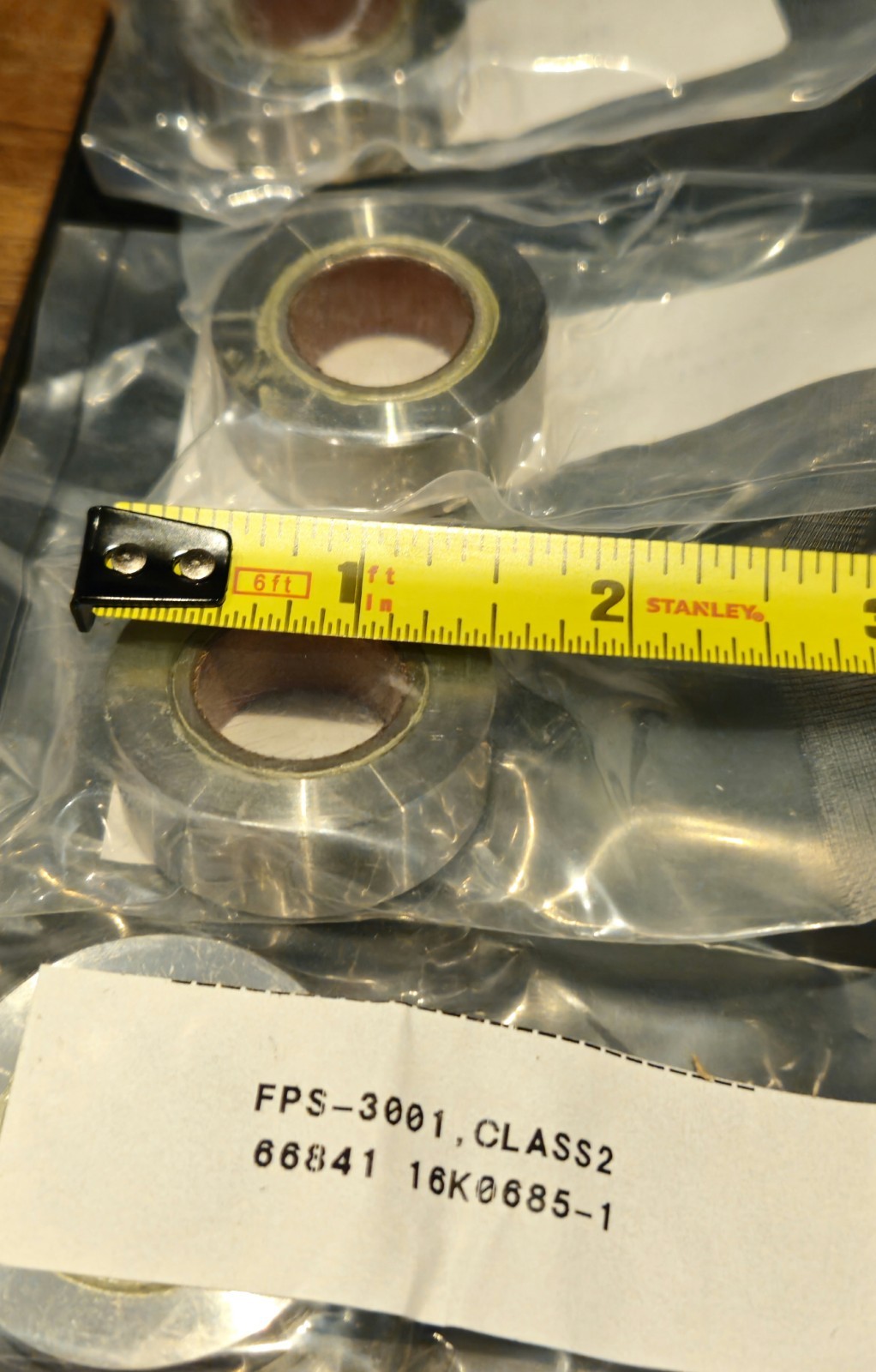 Spacer Engineered Polished Aluminum, Copper Lot Of 12 Some Sealed Bags See Pics