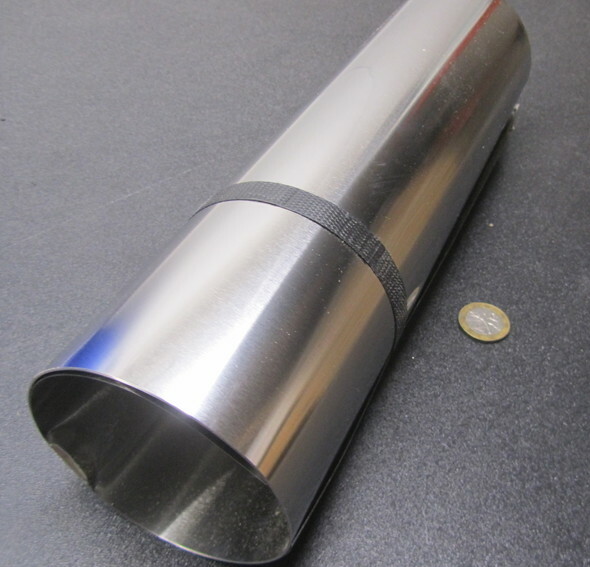 301 Stainless Steel Sheet Shim, .020″(+/-.0010″) x 12.0″ Width x 10 Foot Length
