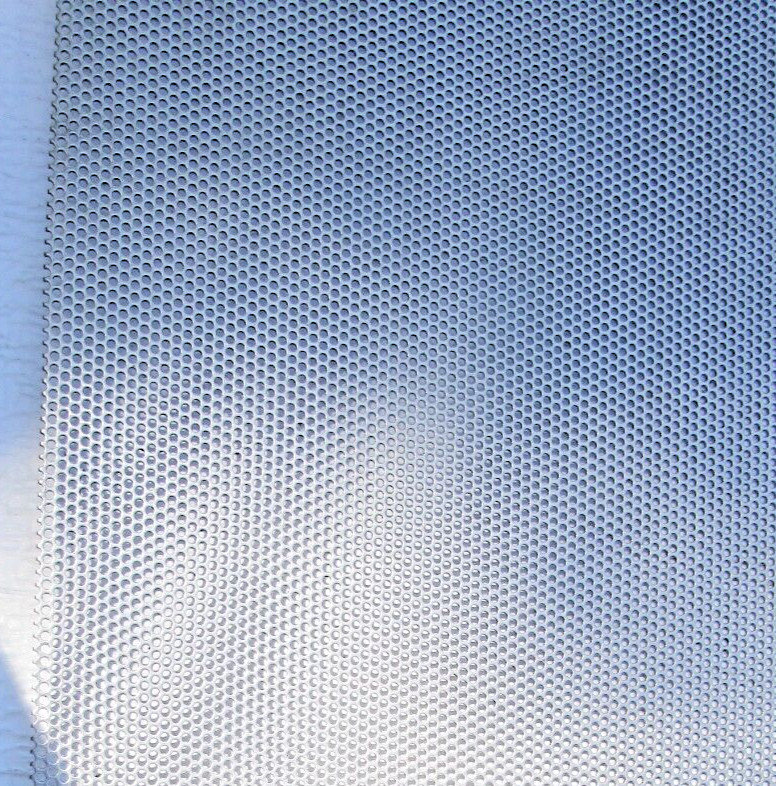 1/16 HOLES 0N 3/32 CENTERS 20 GA STAINLESS PERFORATED SHEET –5-1/4″ X 18″