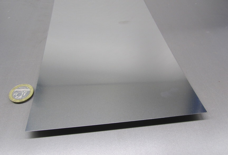 304 Stainless Steel Sheet Shim, .009″ (+/-.00045″) x 6.0″ x 10 Foot Length