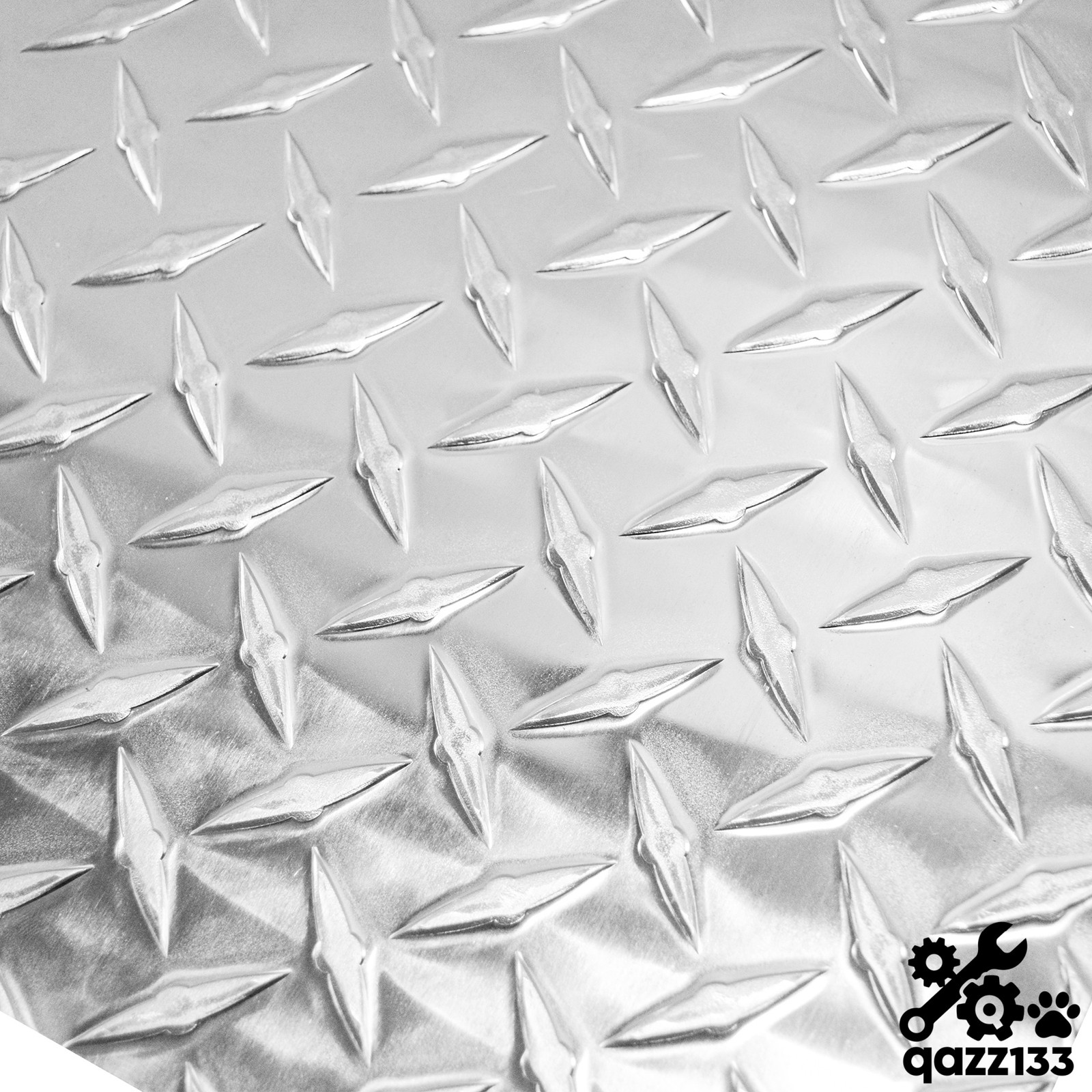 Durable Diamond Tread Plate Aluminum 10.63″x 10.63″
