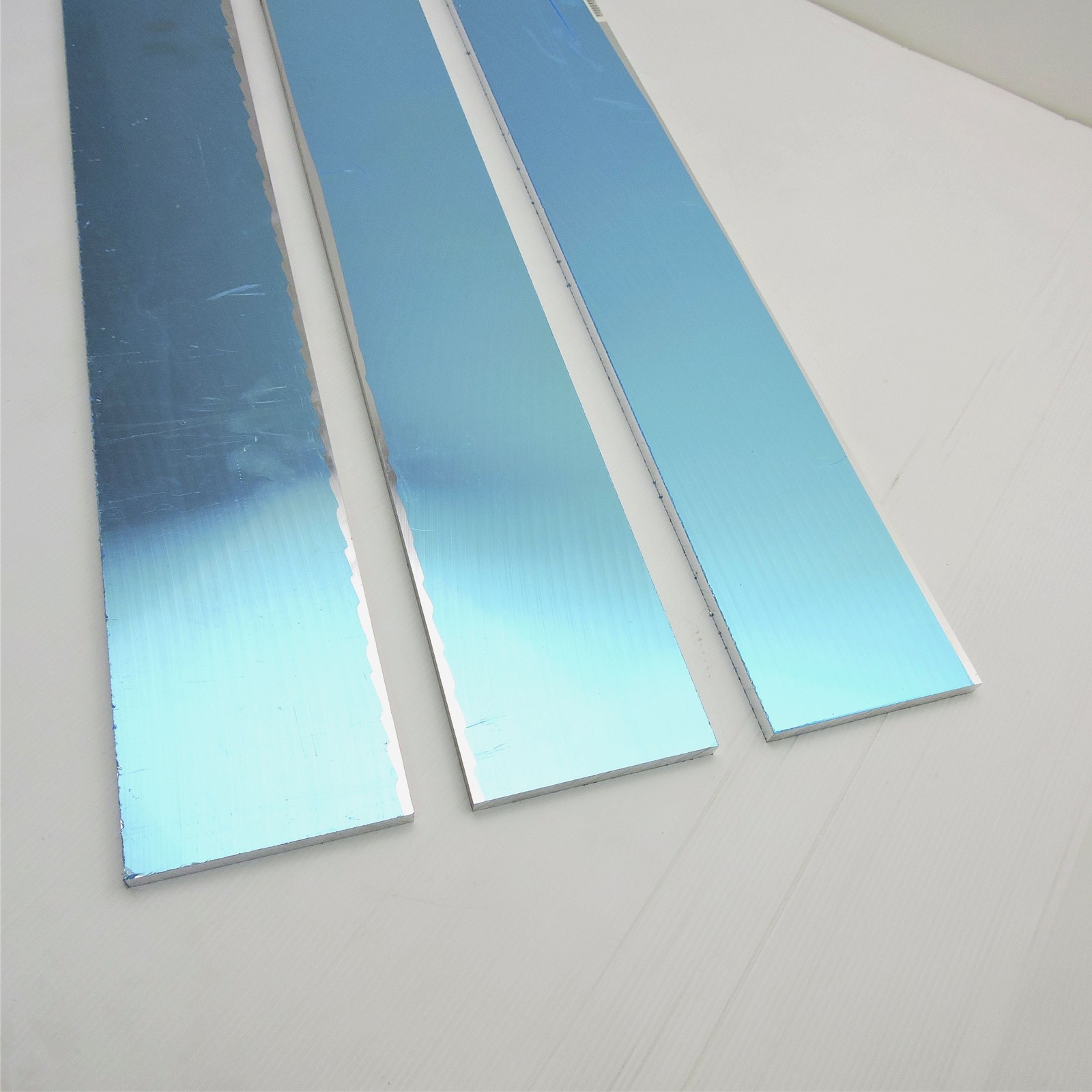 .375″ thick 3/8 Precision CAST Aluminum PLATE 4″ x 24″ Long QTY 3 sku157184