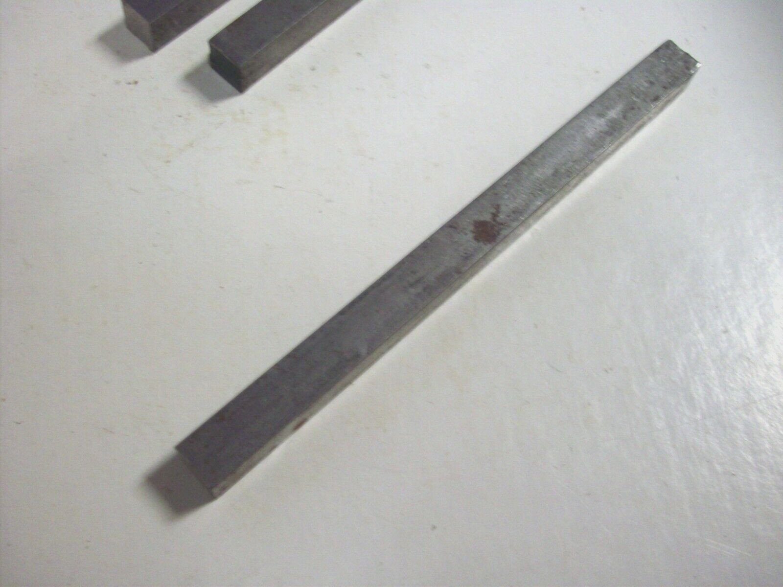 (5) PIECES OF 3/8″ KEYSTOCK KEYWAY SQUARE UNPLATED VARIOUS LEINGHTS 4-3/4″ – 5″