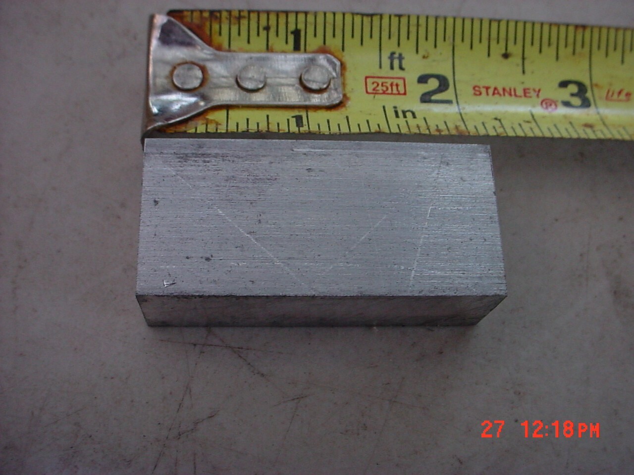 Lot of 10 .625″ X 0.9″ X 2″ aluminum 6061 new solid plate stock mill block