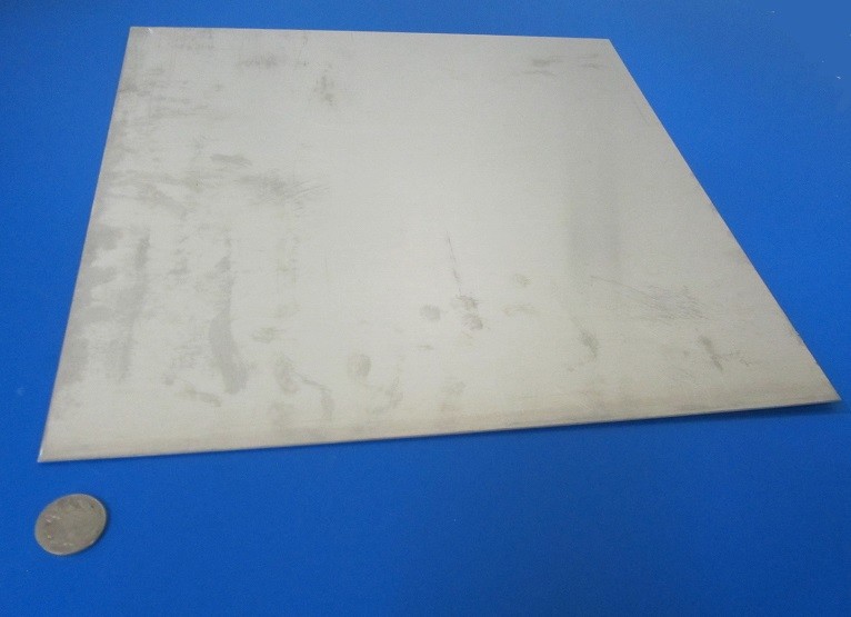 2024 Aluminum Sheet, T3, .032″ (1/32″) Thick x 12.0″ Width x 12.0″ Length
