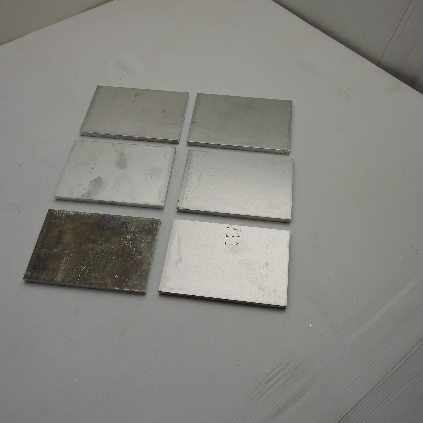 .625″ thick 5/8 Aluminum 6061 PLATE 4.875″ x 7.25″ Long QTY 6 sku 335453