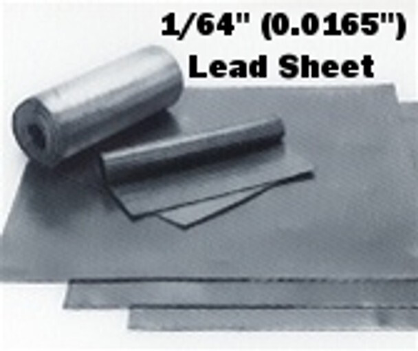 Sheet Lead -1/64 inch x 48 inches x 48 inches