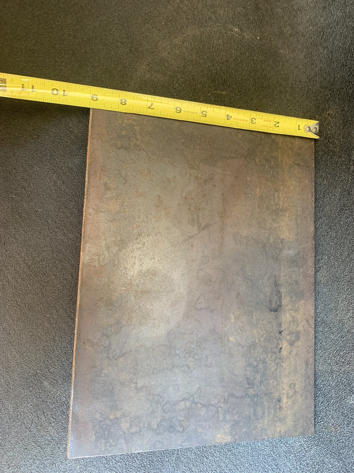 3/8″ .375″ Hot Rolled Steel Sheet Plate 9″X 12″ Pizza Plate